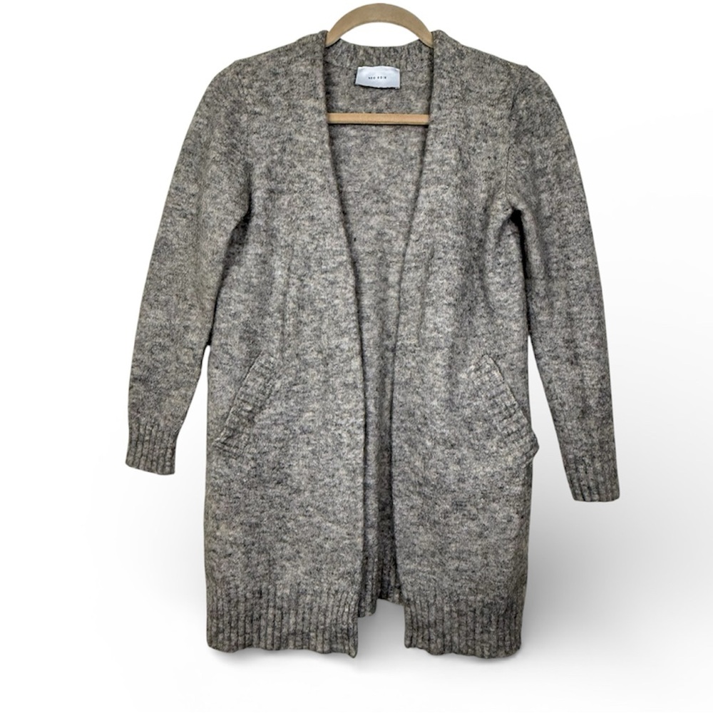 Neo Noir Mohair/Wool Blend ‘Gina’ Cardigan XS
